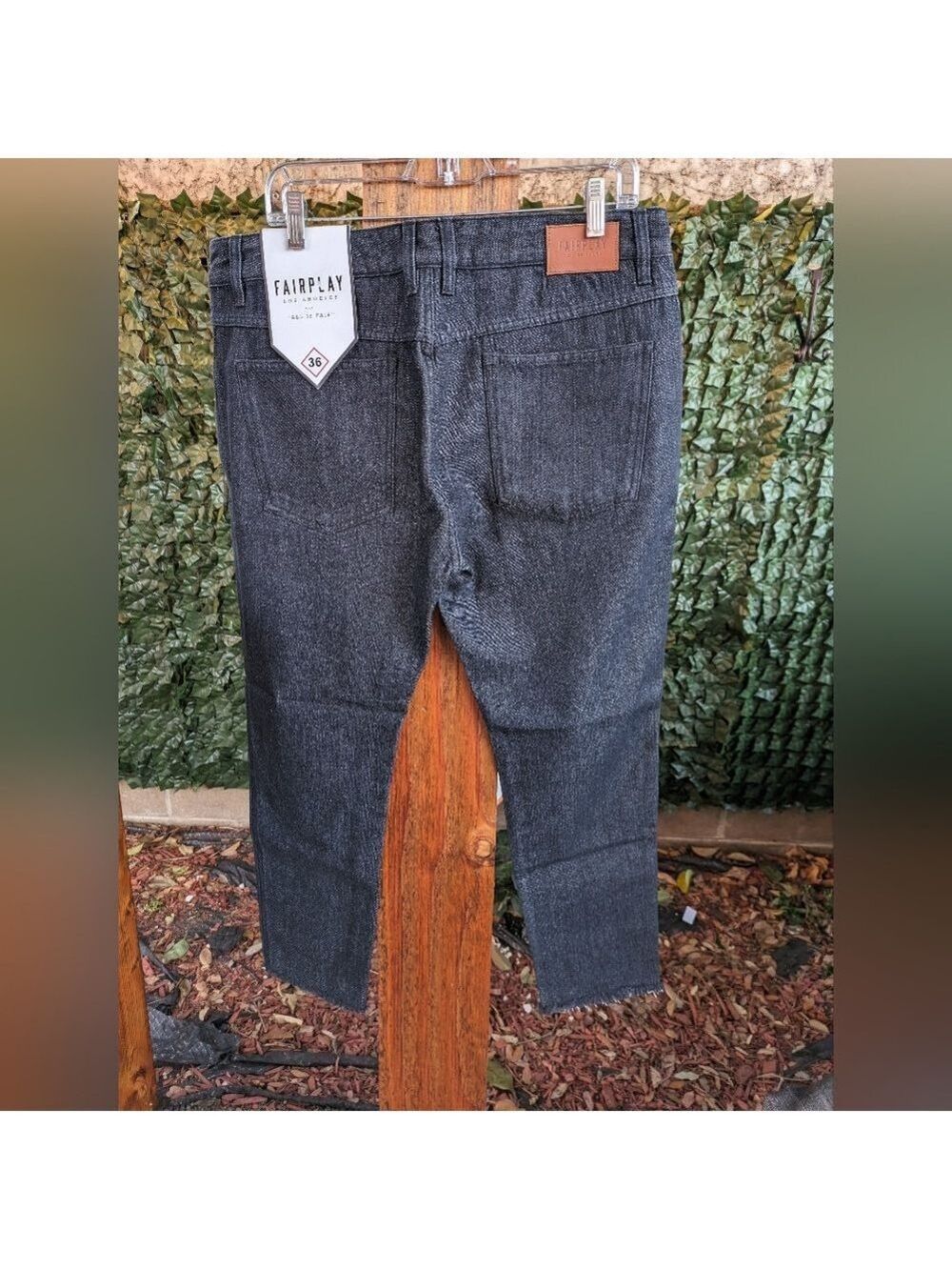 New FairPlay Mens pants waist 36", Dark Blue - Picture 2 of 6
